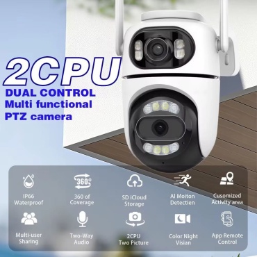 Sulim камера видеонаблюдения Q2:(WIFI)-со звуком и микрофоном, 8MP, расширение 1920x1080