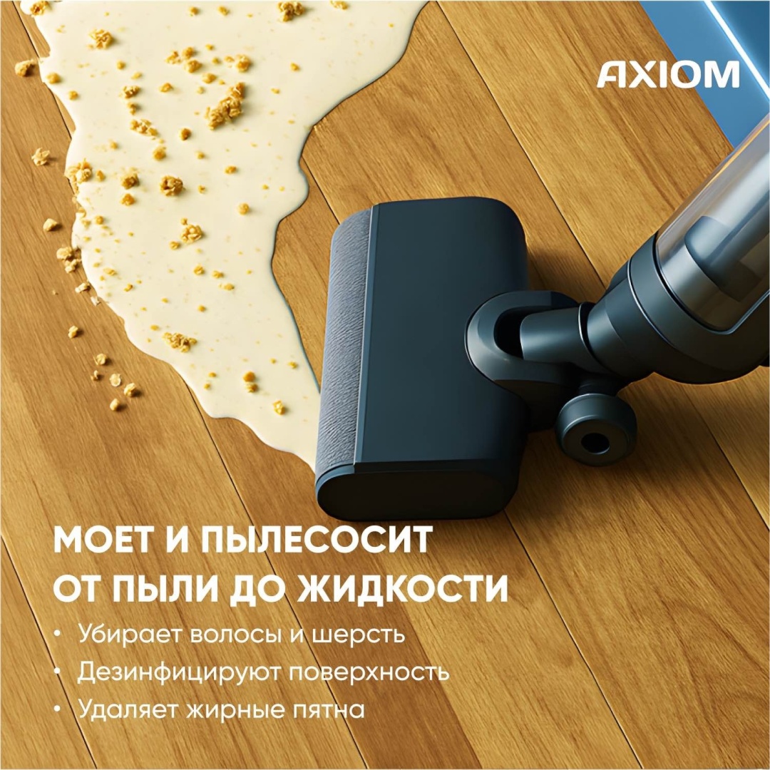 Пылесос AXIOM D48 серый