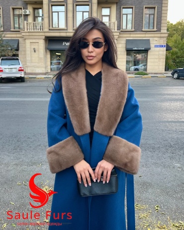 Пальто Max Mara синий