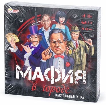 Настольная игра Умные игры Настольная игра Мафия в городе