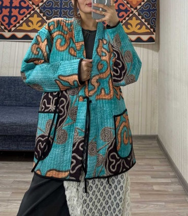 Национальный костюм бирюзовый