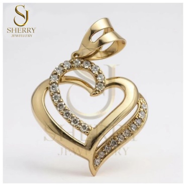 Подвеска SHERRY 1304 вес 1.03 г золото, фианит