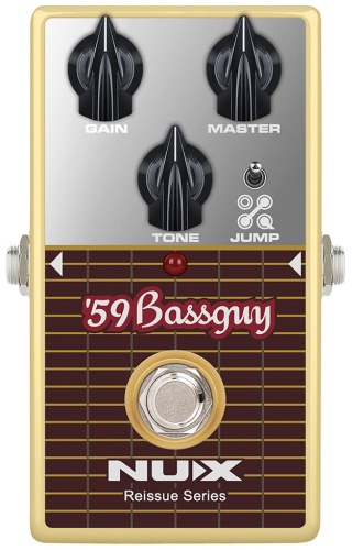 Педаль Nux 59 BassGuy NRO-7 бежевый