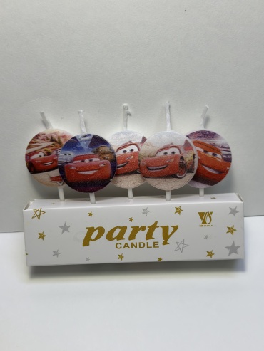 Свеча PARTY фигурная, 5 шт 5 см