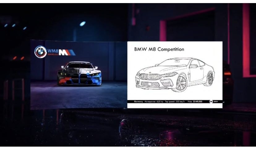 Раскраска BMW