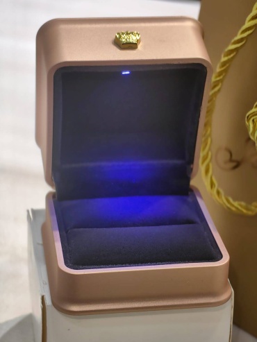 Футляр для украшений 1 шт, 6.5х6.5х4.7 см