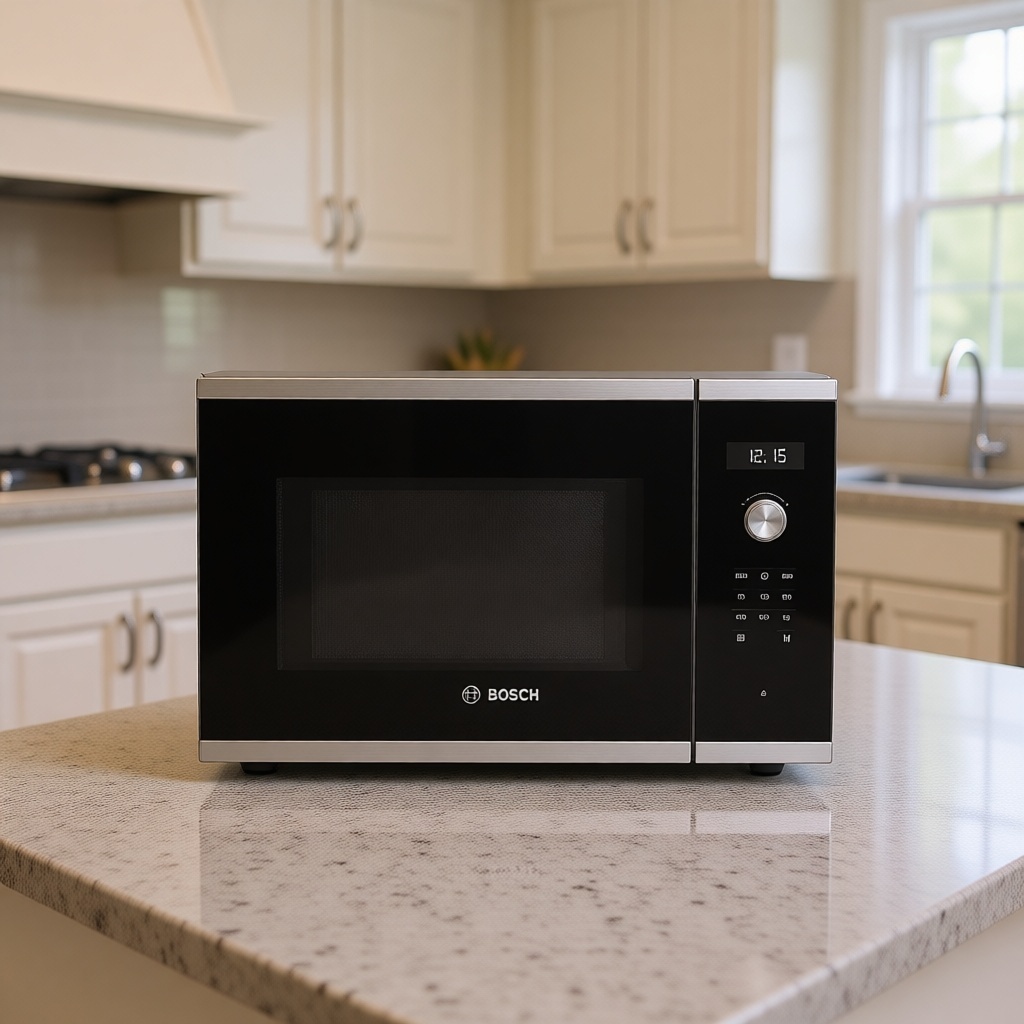 Микроволновая печь Bosch BFL554MS0 черный