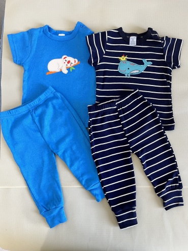 Комплект carters love синий, голубой