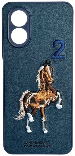 Чехол для OPPO A18 синий