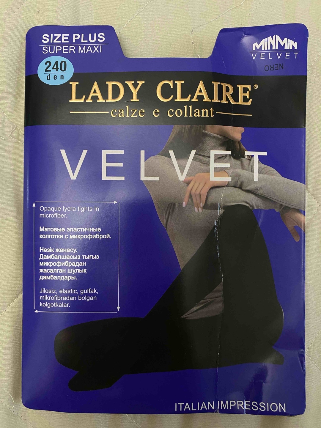 Колготки LADY CLAIRE черный