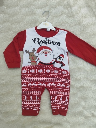 Слип Otto Baby Kids белый, красный
