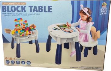 Конструктор DIY Block Table, деталей 109 шт