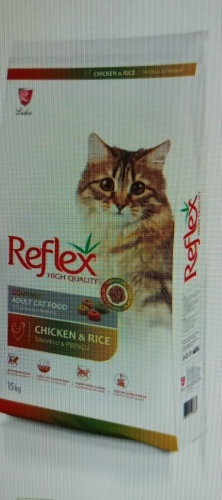 Корм Reflex Сухой корм для кошек курица 15 кг