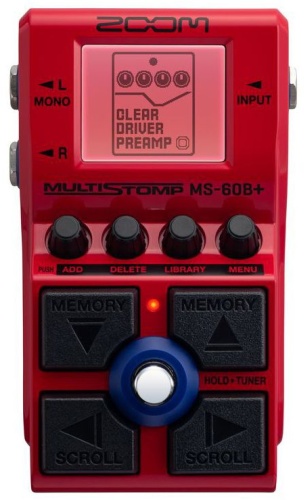 Процессор Zoom MS-60+ красный