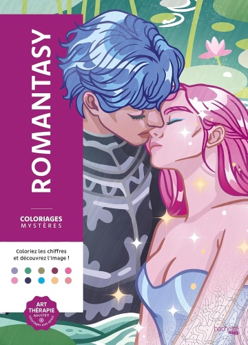 Hachette Coloriages mystères : Romantasy