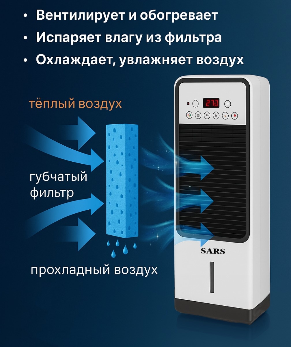 SARS BFX-8D-1668 белый