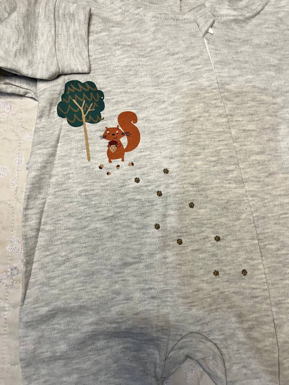 Слип Baby Code серый