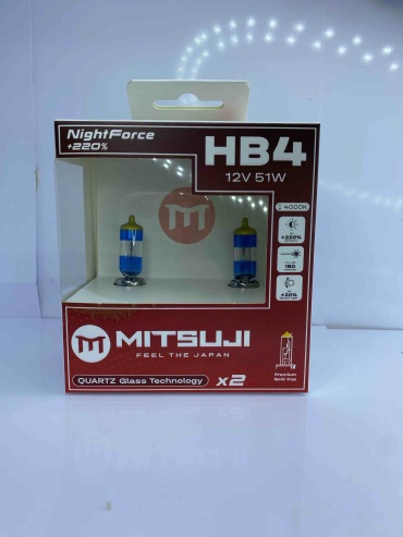 Mitsuji Mitnfhb4 галогенная HB4, 2 шт