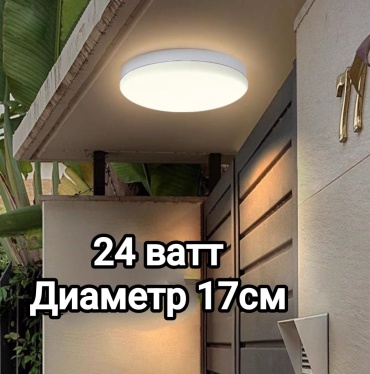 Светильник потолочный LOBRUN LED 24 Вт белый