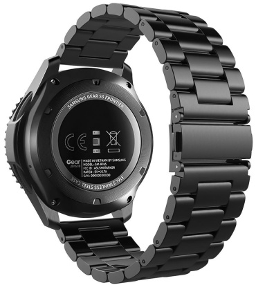 Ремешок BOGEMA для Huawei Watch GT 3, Watch GT 3 Pro, Watch GT Runner, Watch GT 2, Watch GT 2e, Watch GT 2 Pro, Watch GT 4, Watch GT 5, Watch GT 6 черный