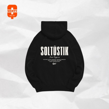 Худи QWERTY Soltustik черный