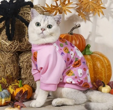 Happy Pet свитер 1033 розовый, мультиколор M