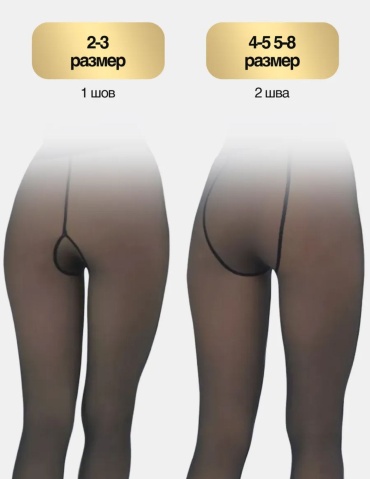 Колготки черный
