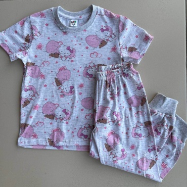Пижама Hello Kitty мультиколор