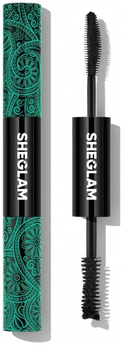 Тушь для ресниц SHEGLAM All-in-One Volume & Length для объема, удлиняющая, подкручивающая черный