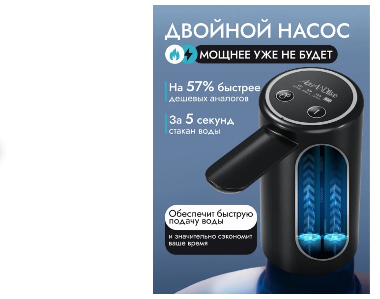 Помпа для воды W2 CT-11 черный