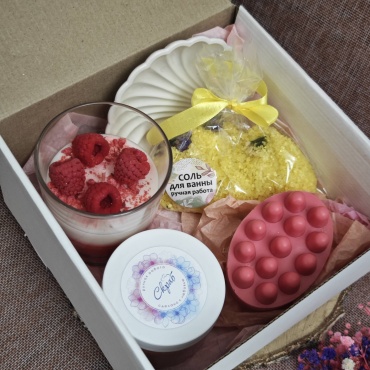 Mr.Soap_kz Candlescience Black Raspberry Vanilla женский набор