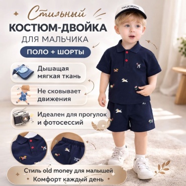Комплект синий
