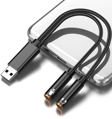Переходник Venera online 3.5 mm jack - USB