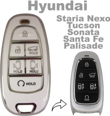 Чехол HYUNDAI, PALISADE,SANTA FE,SONATA,TUCSON,STARIA черный