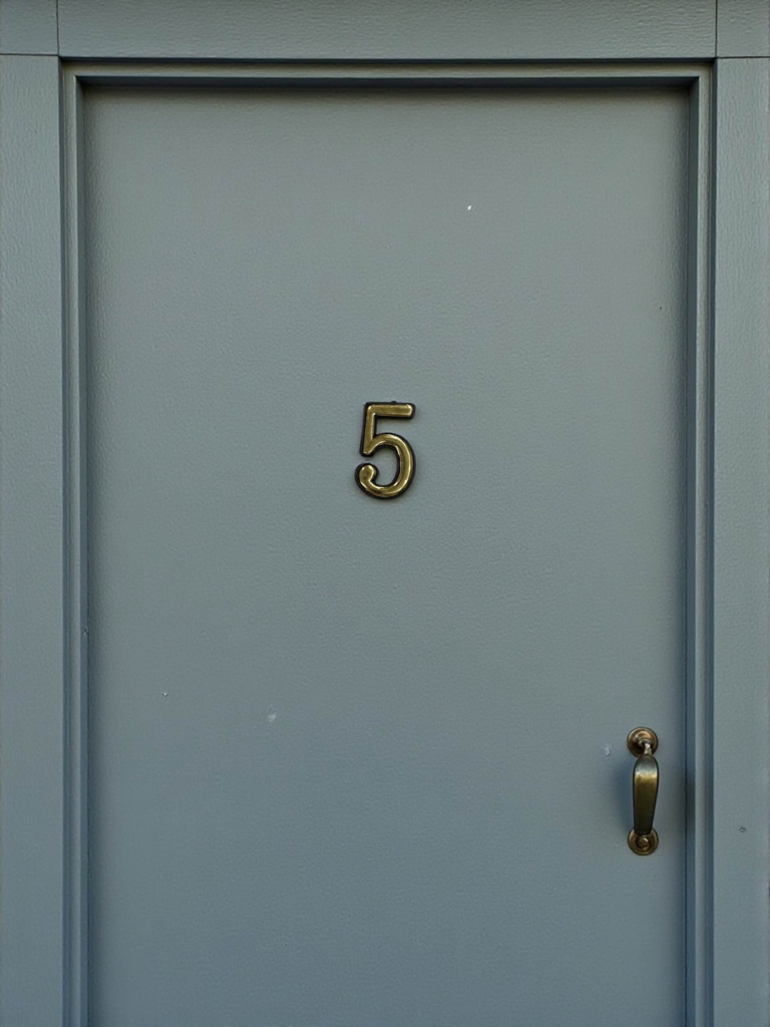 Цифра 5, пластик