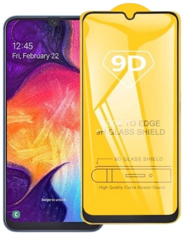 Стекло для Samsung Galaxy A06 черный