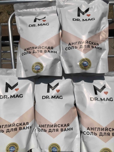Dr. Mag Эпсом Epsom соль Магниевая Английская английская соль 5000 г