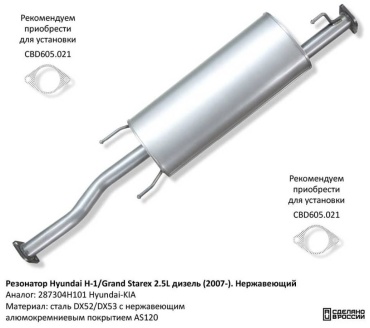 CBD резонатор 287004-H100