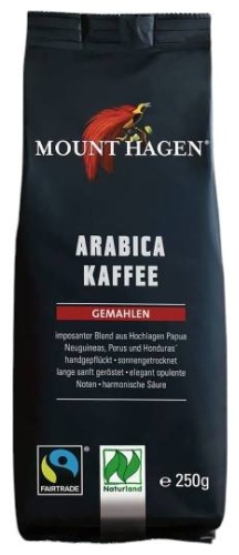 Кофе Mount Hagen Arabica Kaffee молотый 250 г