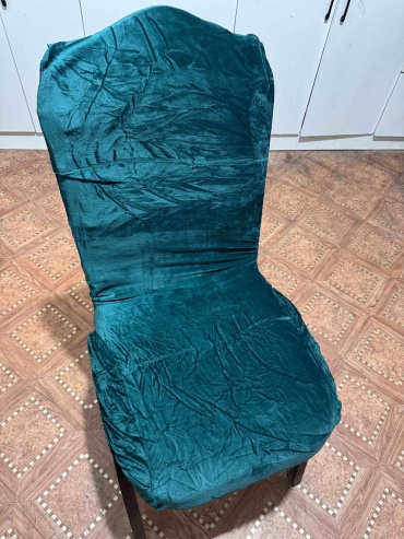 Чехол для стула 30321413_993434346 зеленый 40X60