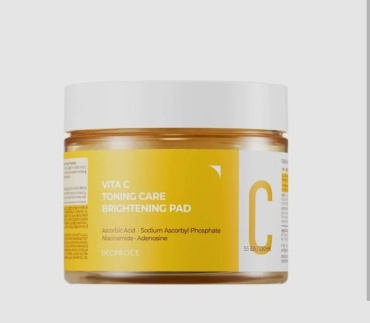 Deoproce тонер VITA C TONING CARE BRIGHTENING PAD 230 мл