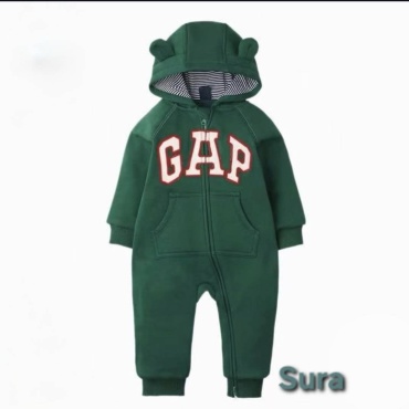 Комбинезон GAP темно-зеленый