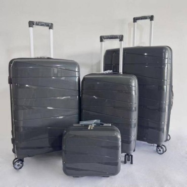 Комплект чемоданов PP-230 Graphite полипропилен 230 л графит