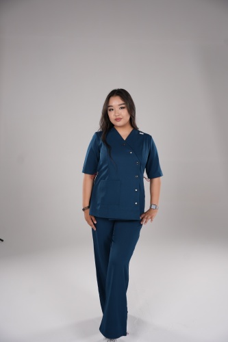 Спецодежда для женщин Qazaq Doctors темно-зеленый