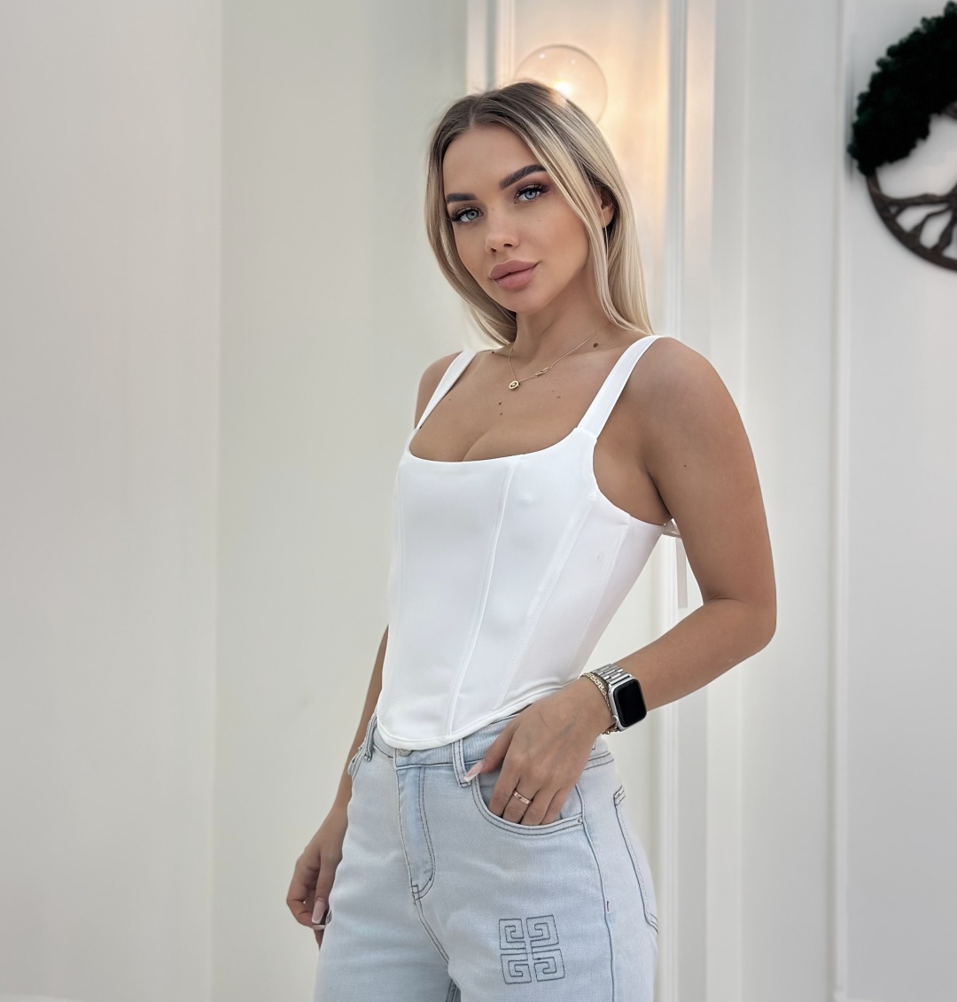 Корсет Blaska белый