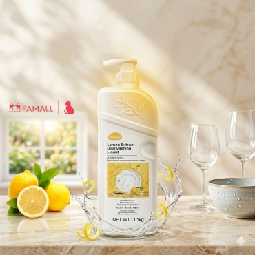 BERCLEAN гель Средство для мытья посуды с экстрактом лимона 1 л 1.1 кг