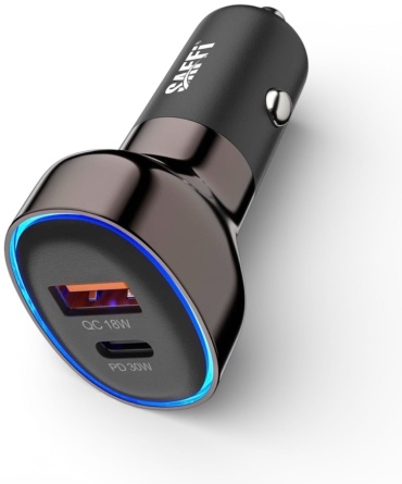 Зарядное устройство SAFFI S3-042 USB Type-C, USB 48 Вт черный