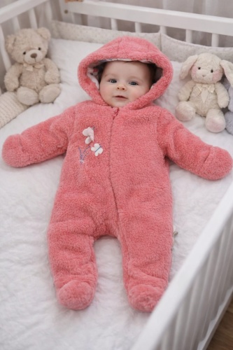 Комбинезон Bibaby розовый
