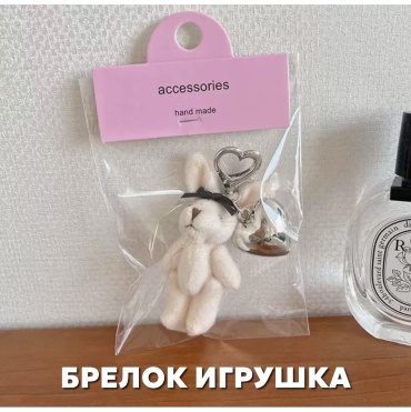 Брелок 30431727_693653655 заяц металл 1 шт