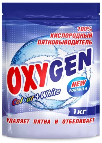 12 месяцев отбеливатель-пятновыводитель OXYGEN